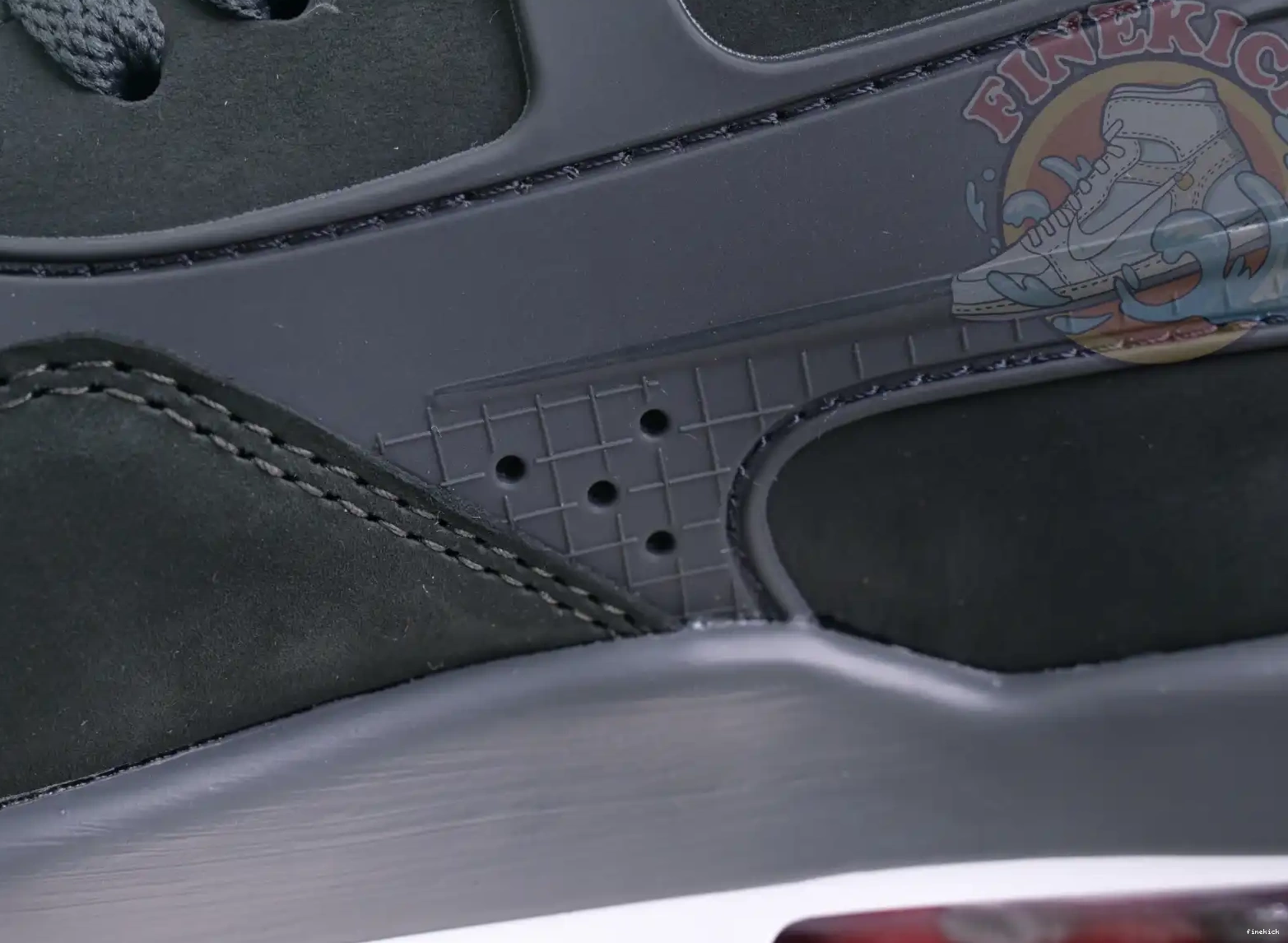 Nigel Jordan RM Sylvester Air SP 4 Jordan x “Anthracite” 0426